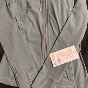 Brand new tidewater teal hooded define jacket